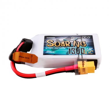 Gens ace G-Tech Soaring 1300mAh 11.1V 30C 3S1P Lipo - XT60