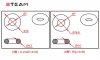 STEAM (MK6027) 600 horizontal axis O-ring 90