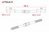 STEAM (MK6028) 550/600 connecting rod set