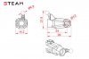 STEAM (MK6066) 550/600 tail rotor clamp