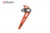 STEAM (MK6069B) 550/600 carbon fiber vertical 2.0MM/red