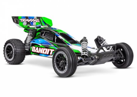 TRAXXAS Bandit 2WD 1/10 RTR TQ EHD Geen USB-C Charger / Battery