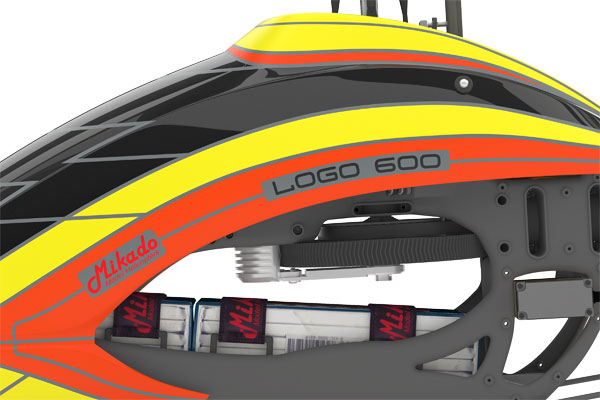 LOGO 600 Scorpion Motor Combo 10S - Πατήστε στην εικόνα για να κλείσει